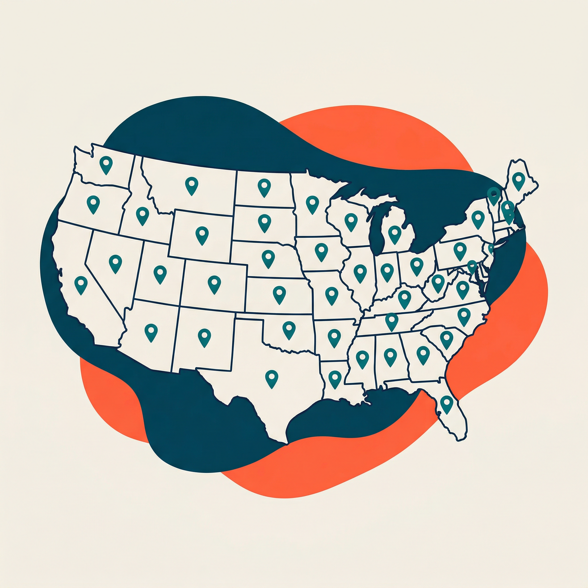 40+ States